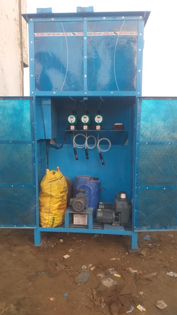 RO System Control Panel & Dosing Pumps